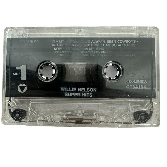 Willie Nelson Super Hits Cassette Tape 1994 Columbia Records Classic Country - Picture 4 of 7
